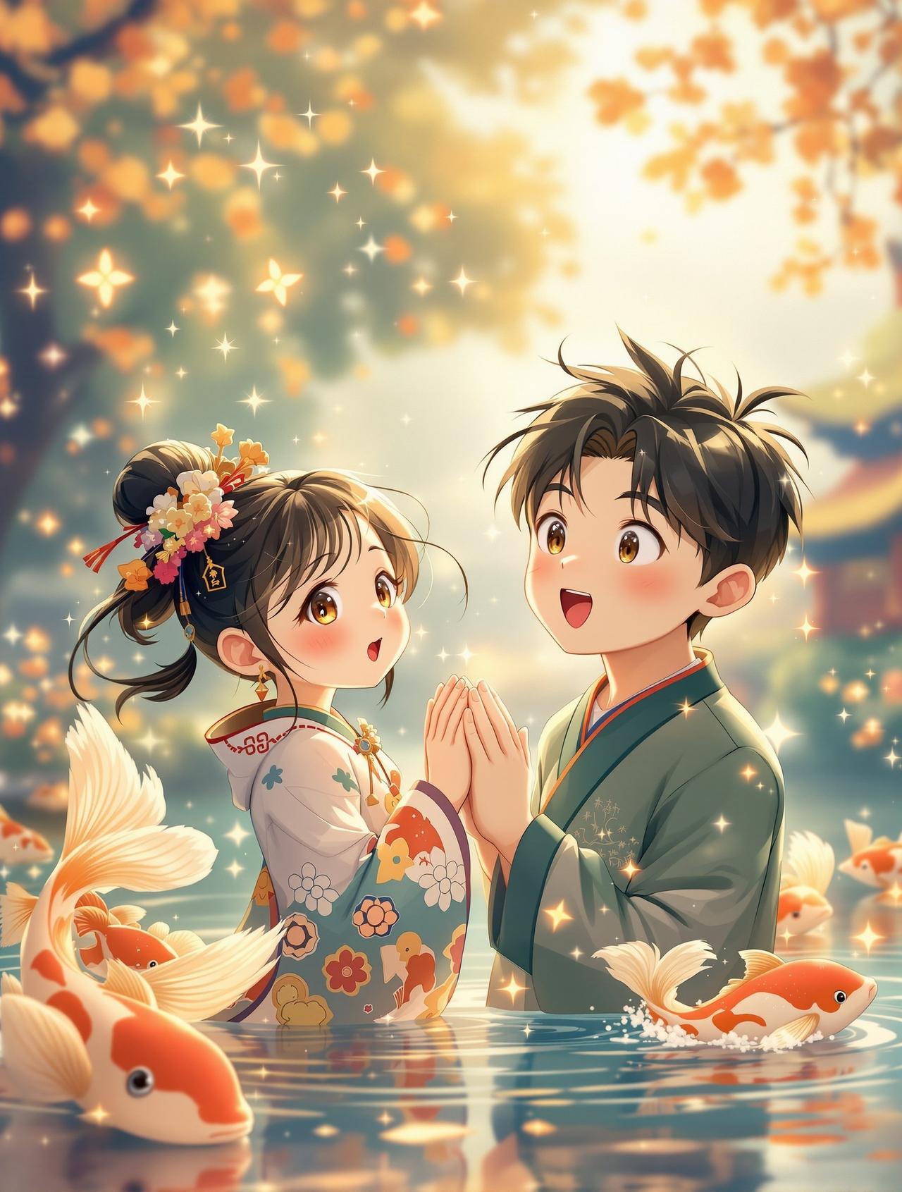 捡到一只锦鲤少女 - ai漫剧 捡到一只锦鲤少女 - ai漫剧热门动漫短剧封面